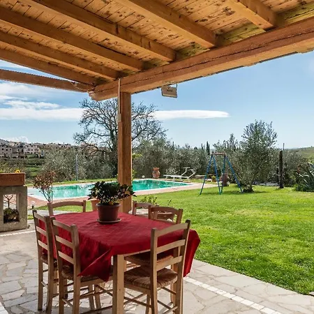 Alloggio Incantevole Con Piscina Vinci Exterior foto