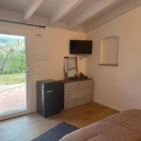 Alloggio incantevole con piscina Vinci Esterno foto
