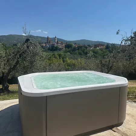 Alloggio incantevole con piscina Vinci Esterno foto