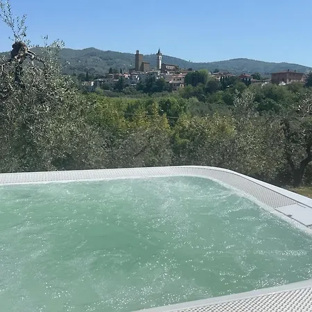 Alloggio incantevole con piscina Vinci Esterno foto